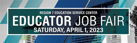 Region VII ESC Jobs Database.